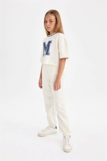 Ensemble En Tricot Tissu Sweat Fin 2 Fille