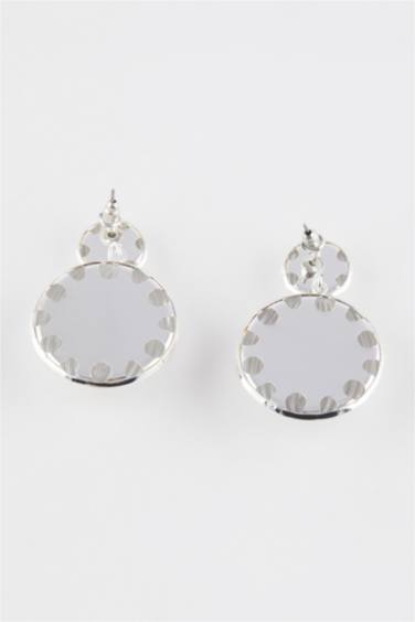 Woman Silver Earrings