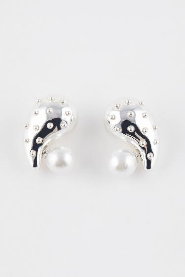 تراجي فضي نسائي بالؤلؤ