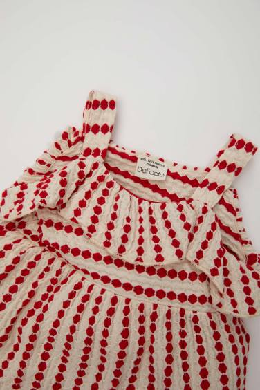 Baby Girl Striped Sleeveless Dress