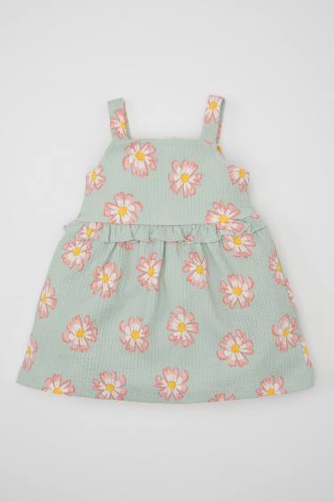 Baby Girl Floral Sleeveless Dress