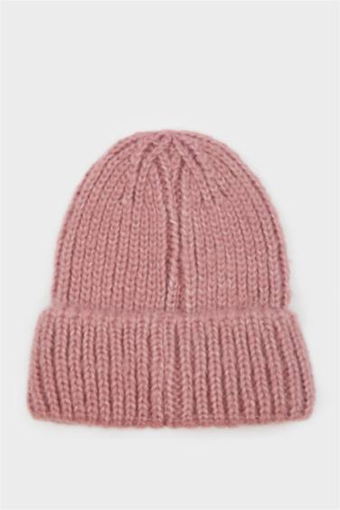 Kız Çocuk Dokuma Etiketli Bere