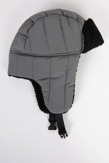 Erkek İçi Suni Yünlü Hunter Şapka