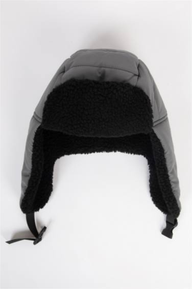 Erkek İçi Suni Yünlü Hunter Şapka