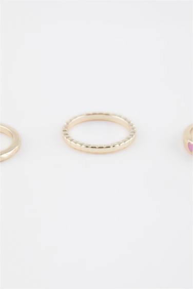 Kadın 3'lü Gold Yüzük