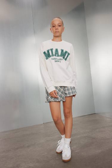 Юбка-шорты в клетку для девочек, Школьная коллекция