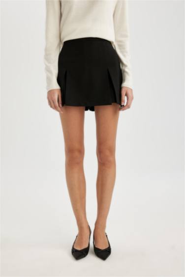 High Waist Mini Skort