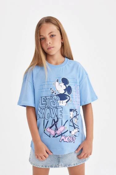 Girl Disney Mickey & Minnie Relax Fit T-Shirt