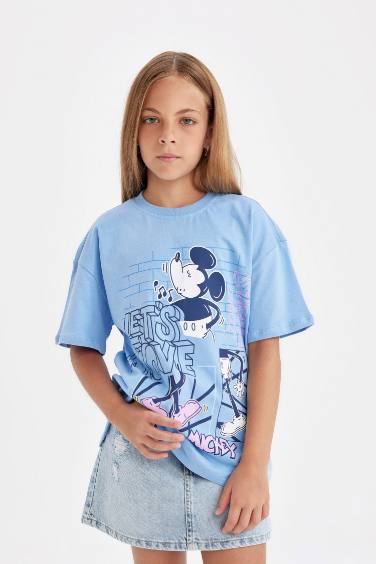 Girl Disney Mickey & Minnie Relax Fit T-Shirt