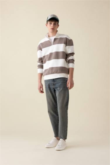 Джинсы 90's Slim Fit узкого кроя с высокой талией