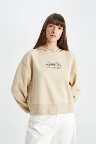 Свитшот из плотной ткани