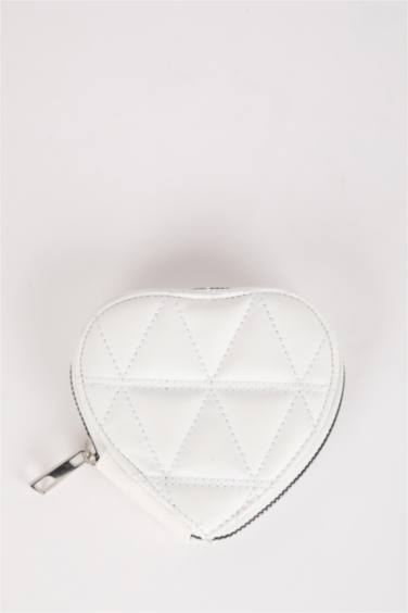 Woman Heart Shaped Coin Purse