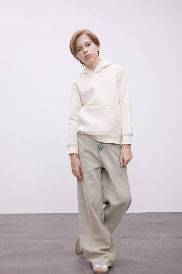 Свитшот с капюшоном для мальчиков, Школьная коллекция