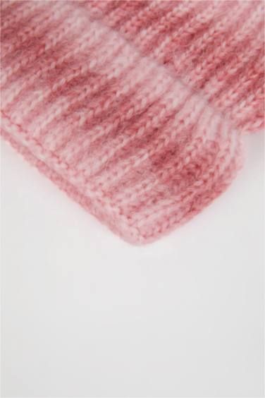 Kız Çocuk Degrade Ponponlu Bere