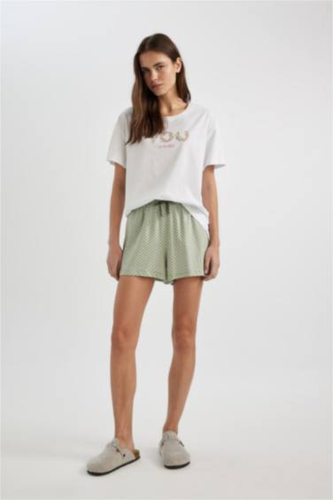 Ensemble 2 pièces à manches courtes Coupe régulière de Fall in Love