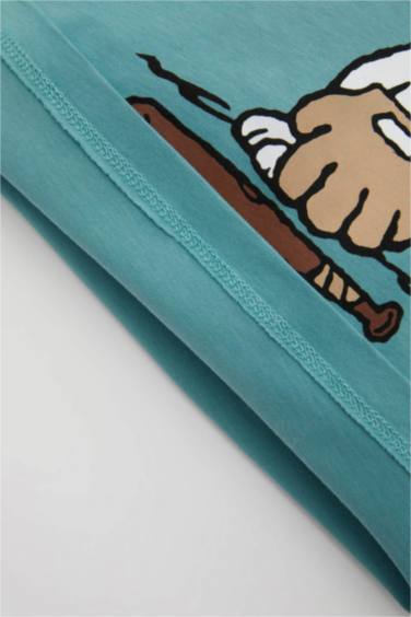 Baby Boy Snoopy Crew Neck Short Sleeve T-Shirt