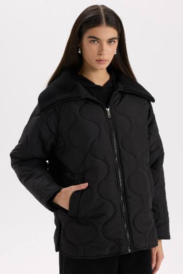 Regular Fit Puffer Jacket