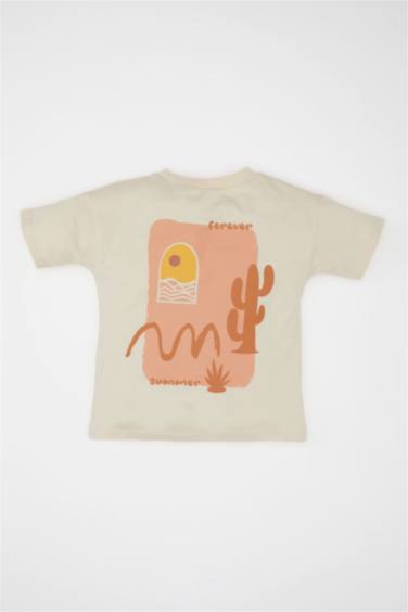 Baby Boy Printed Short Sleeve T-Shirt