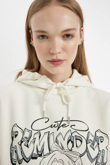 Coool үлкен пішім үлкен бас киімді Свитер