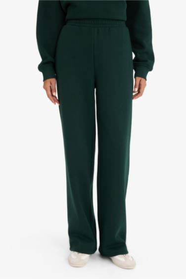 Pantalon de survêtement épais avec poches Coupe droite