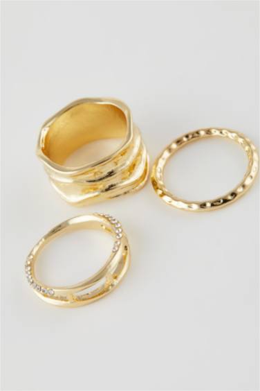 محبس ذهبي نسائي - 3 قطع