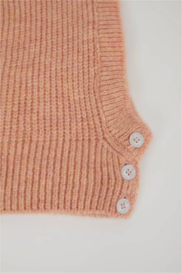 Bonnet Cagoule en Tricot pour Fille