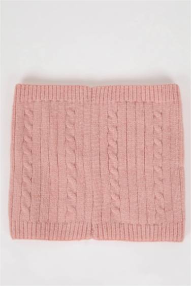 Ensemble de Bonnet à pompon et cache-col pour Fille