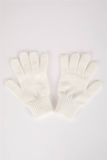 Ensemble écharpe, bonnet et gants en tricot pour Fille