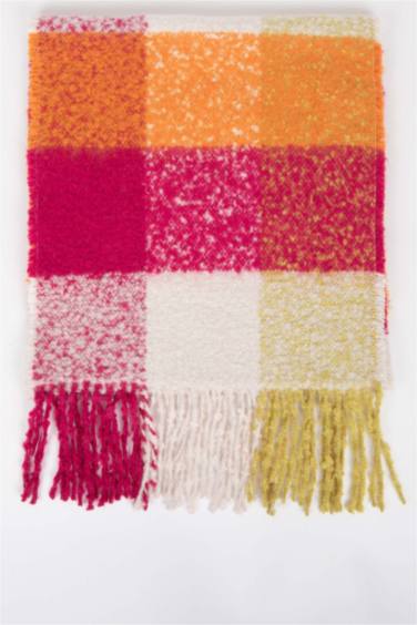 Gir Soft Plaid Patterned Scarf