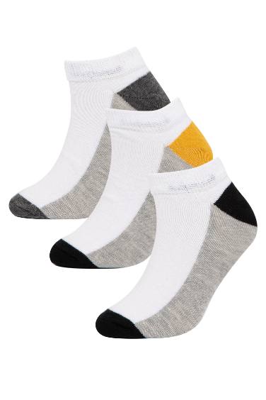 Chaussettes Courtes Coton Pour Garçon - 3 Pièces