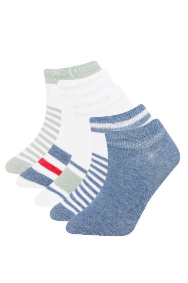 Lot de 5 paires de chaussettes en coton pour garçon