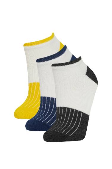 Chaussettes Courtes Coton Pour Garçon - 3 Pièces