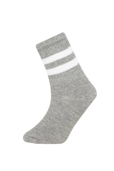 Boy 3 Piece Cotton Long Socks