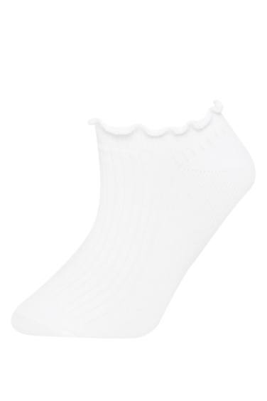Lot de 5 paires de chaussettes invisibles en coton pour Fille