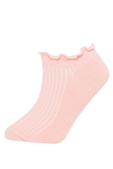 Lot de 5 paires de chaussettes invisibles en coton pour Fille