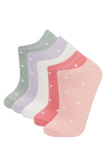 Chaussettes Courtes Coton 5 Fille