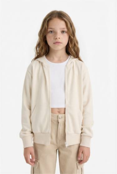 Girl Basic Hooded Cardigan