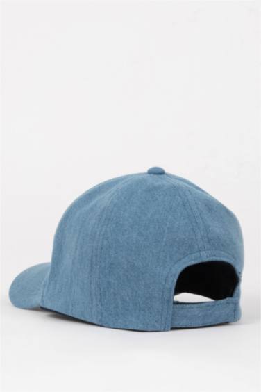 Girl Denim Embroidered Hat