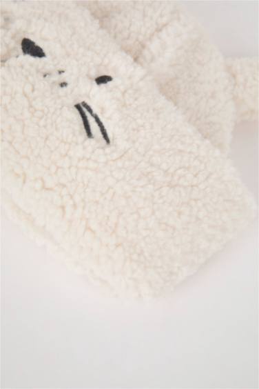 Kız Bebek 3D Triko Bere