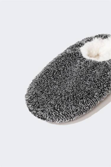 Man High Sole Slip On Home Boots