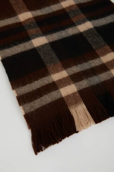 Erkek Kareli Dokuma Atkı