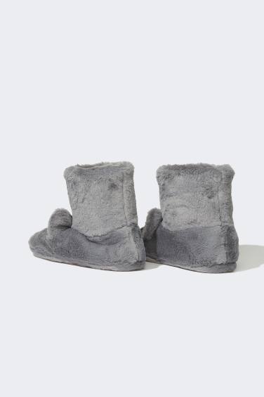 Домашние тапочки на плоской подошве для женщин