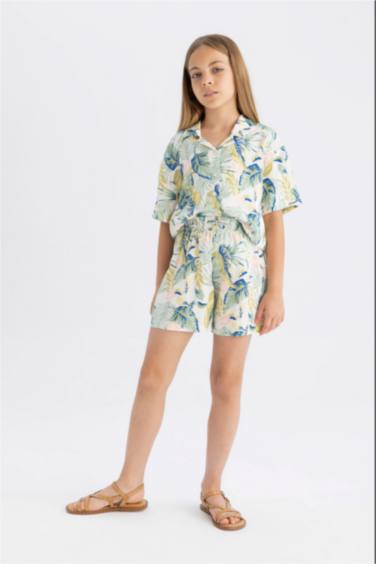 سيت بجامة بناتي قصة عادية - قطعتين