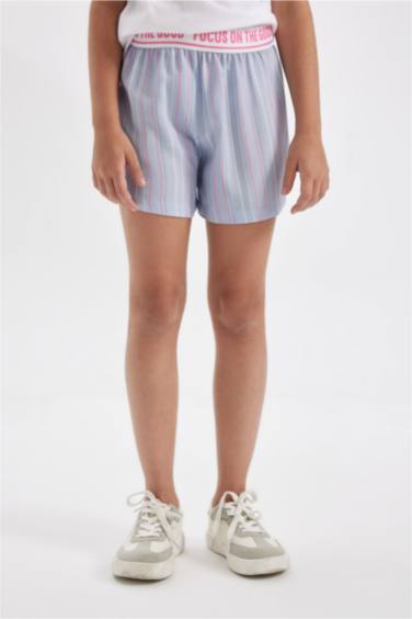 Girl Printed Short Sleeve 2 Piece Pajama Set