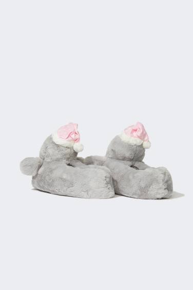 Домашние тапочки на плоской подошве для женщин