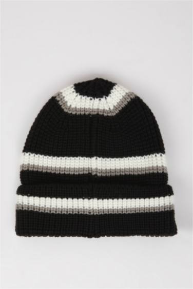 Erkek Çocuk Etiket Baskılı 2'li Triko Atkı