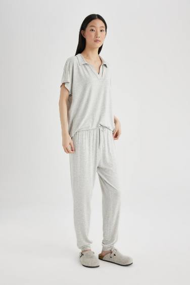 Regular Fit 2 Piece Viscose Set