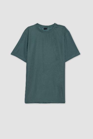 Slim Fit Crew Neck Short Sleeve T-Shirt