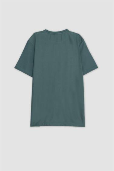 Slim Fit Crew Neck Short Sleeve T-Shirt