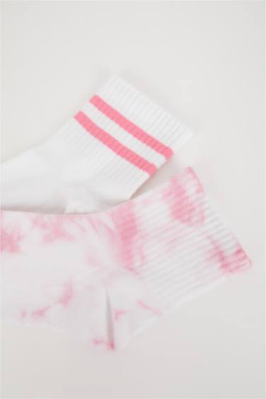 Woman 2 Piece Cotton Socks